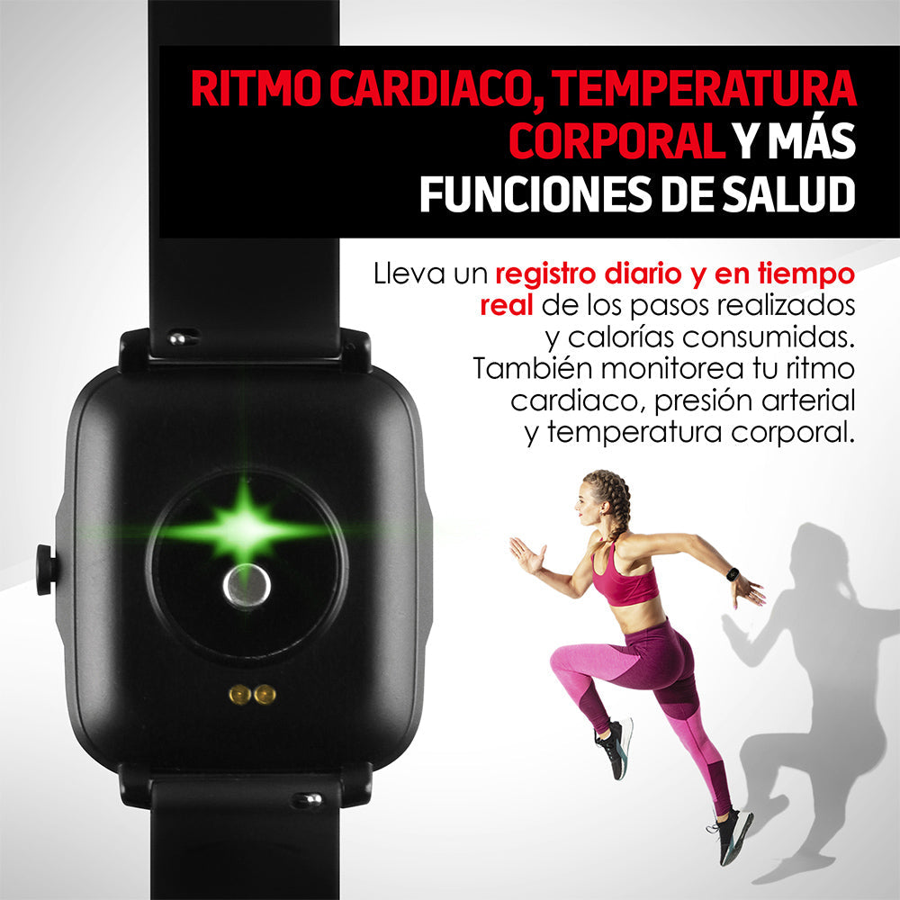 Smartwatch Reloj Inteligente Funciones de Salud Mod. W95