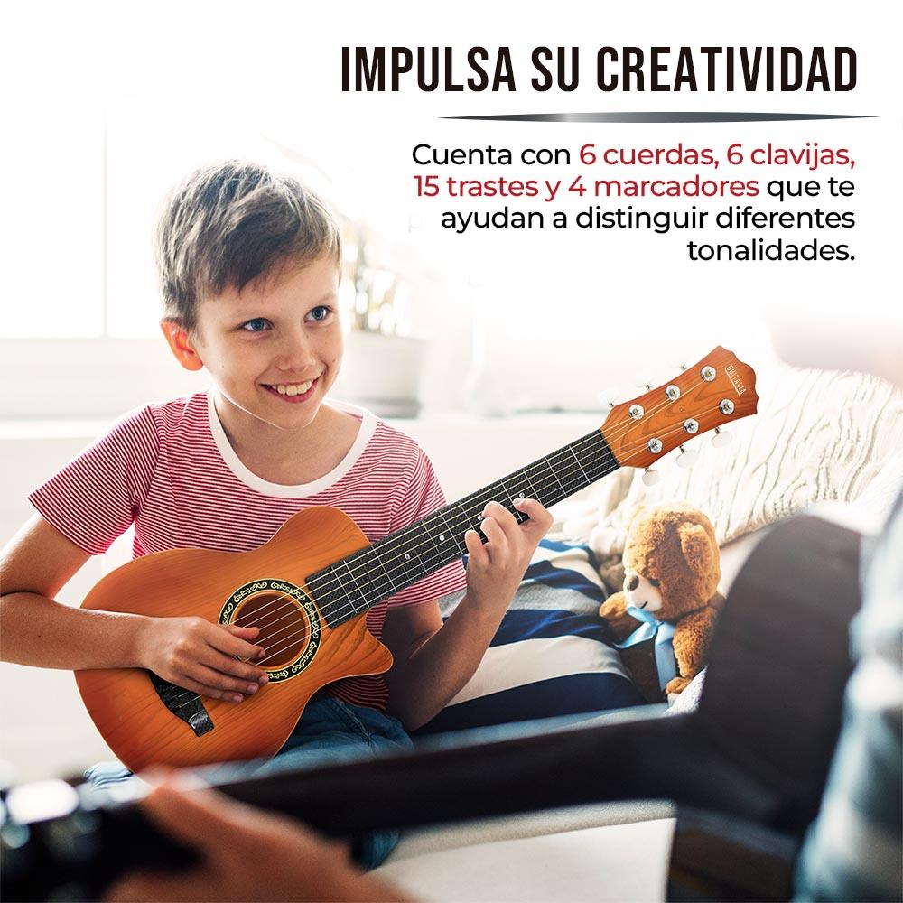Guitarra para Niños de 4 a 12 años con Correa Ajustable