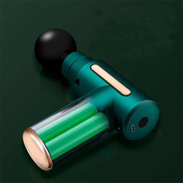 Masajeador eléctrico de pistola - Verde
